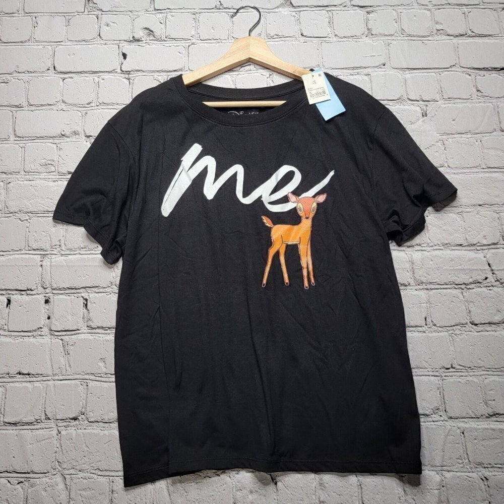 Disney‎ Bambi "Me" Printed Graphic Tshirt NWT Size XXL
